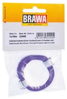 Brawa 32400 H0 - Decoderlitze 0,05 mm², 10 m Ring, lila