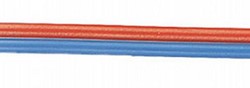 Brawa 32420 H0 - Doppellitze 0,25 mm², 25 m Spule, bl/rt