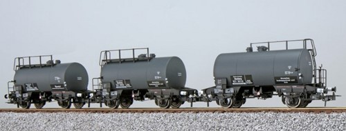 ESU X 36205 H0 - Kesselwagen 3er-Set, H0, Deutz, Ölverein Erfurt