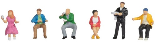 Noch 36239 N - In de restauratiewagen (6 figuren)