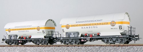 ESU X 36539 H0 - Gas-Kesselwagen Set H0, ZAG 620, Dalsö, DB