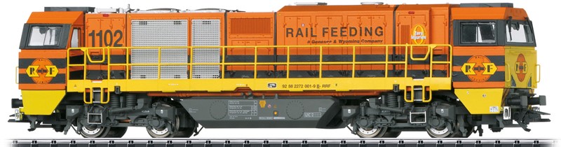 4 verschillende locomotieven van Trix nu in ons magazijn