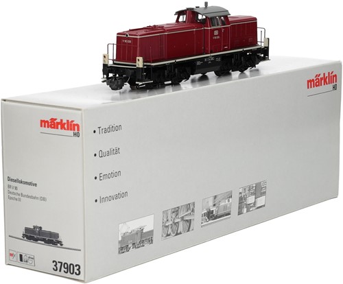 Märklin 37903 H0 - Diesellocomotief V90 mfx DB