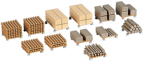 Kibri 38607 H0 - Detailleringsset Planken