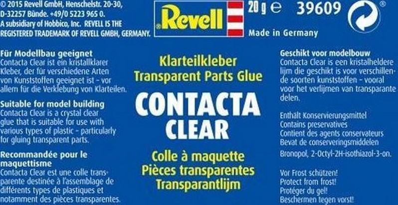 Contacta clear - colle à maquette 20 g