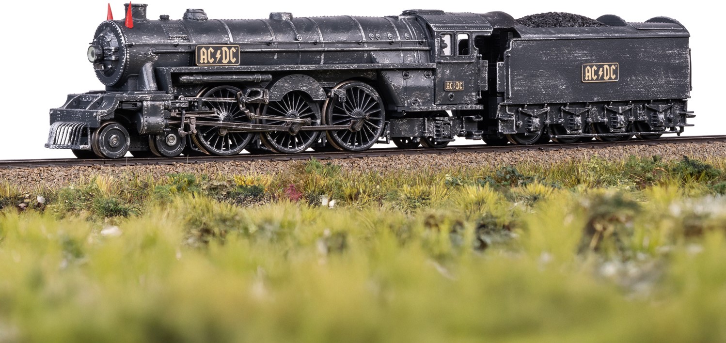Marklin 39966 H0 - AC/DC Stoom Locomotief met sleeptender 