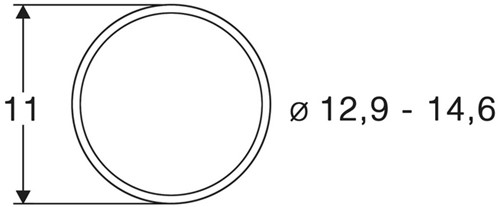 Roco 40070 H0 - Slipbanden 10Stk.12,9 bis 14,6m (10stuks)