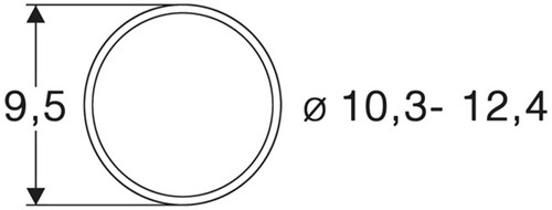 Roco 40074 H0 - Slipbanden 10Stk. 10,3 bis 12,4 (10stuks)