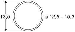 Roco 40075 H0 - Slipbanden 10Stk.12,5 bis 15,3m (10stukc)