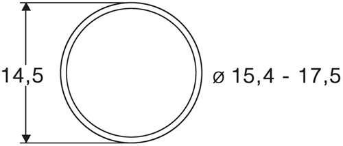 Roco 40076 H0 - Slipbanden 10Stk.15,4 bis 17,5m (10stuks)