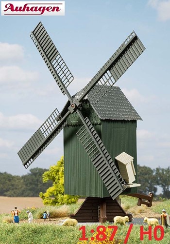 Auhagen 99049 H0 - Windmolen, Nederlandse Standerdmolen-2