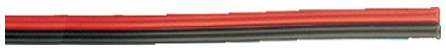 Brawa 32391 H0 - Doppellitze 0,14 mm², 25 m Spule, rt/sw