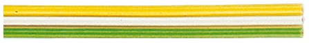 Brawa 32395 H0 - FB-Litze 0,14 mm², 25 m Spule, ge/ws/gn