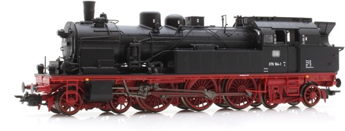 ESU X 31181 H0 - Dampflok, H0, T18, 078 164 DB, Schwarz, Ep IV, Vorbildzustand um 1971, LokSound, Doppelraucherzeuger, Rangierkupplung, DC/AC