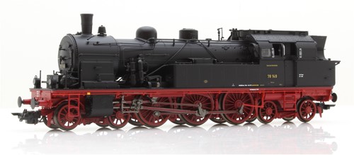ESU X 31183 H0 - Dampflok T18, 78 149 DRG, Schwarz, Ep II, Vorbildzustand um 1935, LokSound, Doppelraucherzeuger, Rangierkupplung, DC/AC