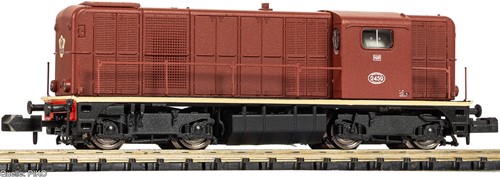 Piko 40433 N - Diesel Locomotief/Sound Rh 2400 bruin NS III + Next18 Dec.