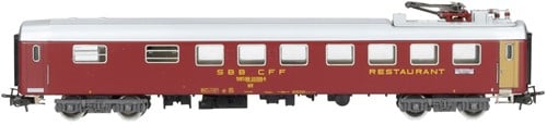 Märklin 4068 H0 - Restaurantrijtuig Type WR SBB CFF