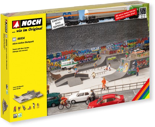 Noch 66834 H0 - micro-motion Skatepark