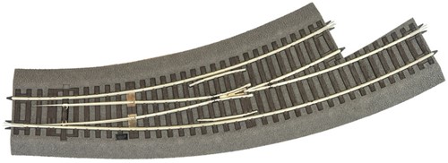 Roco 42572 H0 - Bogenweiche BWl3/4 m.Bet.