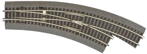 Roco 42573 H0 - Bogenweiche BWr3/4 m.Bet.