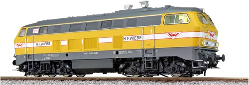 ESU X 31003 H0 - Diesellok, H0, BR 216, 216 012 Wiebe, gelb, Ep VI, Vorbildzustand um 2014, Sound+Rauch, DC/AC