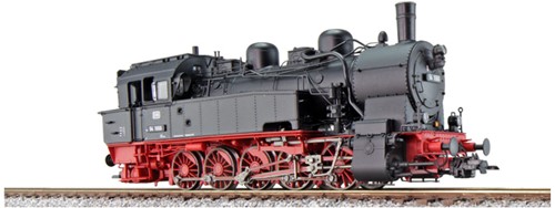 ESU X 31106 H0 - Dampflok, H0, BR T16.1, 94 1666, DB, Ep III, schwarz, Vorbildzustand um 1966, LokSound, Raucherzeuger, Rangierkupplung, DC/AC