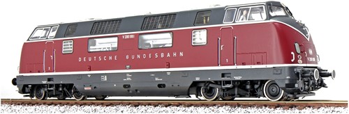 ESU X 31339 H0 - Diesellok, H0, V200.0, V200 014 DB, altrot, Ep III, Vorbildzustand um 1957, Sound+Rauch, DC/AC