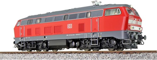 ESU X 31017 H0 - Diesel loco, H0, BR 218, 218 414 DB, traffic red, Era VI, prototype around 2017, Sound+Smoke, DC/ACC