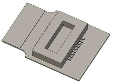 ESU 53956  - Adapterplatine, 18-pol Next-18 Buchse auf RNC-114 MTC14, Flex