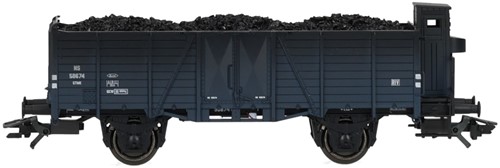 Märklin 46053 H0 - Hogeboordwagen met Kolenlading Type Om 21 NS