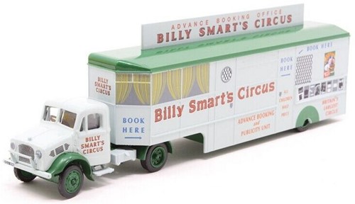 Atlas Collections 4654103 00 - The Greatest Show On Earth - Bedford Ox & Booking Trailer Billy Smarts Circus