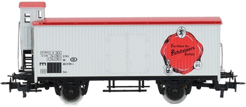 Märklin 4680 H0 - Gesloten Goederenwagon 'Les Etains des Potstainiers Hutois' NMBS
