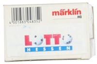 Märklin 4735 H0 - Schuifwandwagen 'Lotto Hessen' Type Hbis DB-3