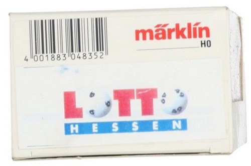 Märklin 4735 H0 - Schuifwandwagen 'Lotto Hessen' Type Hbis DB-3