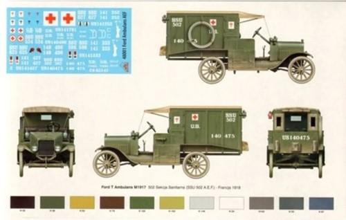 RPM 48001 - Ford T Ambulans M1917 A.E.F. 1:48-2