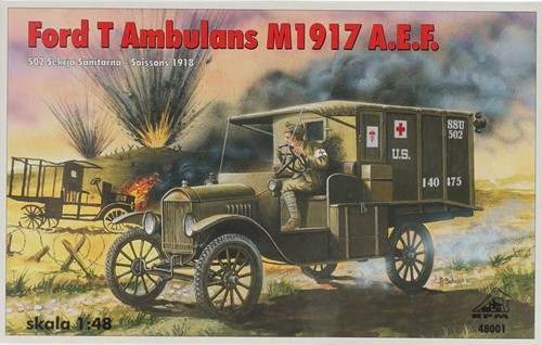 RPM 48001 - Ford T Ambulans M1917 A.E.F. 1:48