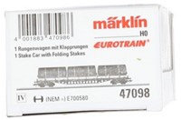 Märklin 48111 H0 - Goederenwagen Gebr Bader Gms 30 Oppeln DB Vrachtwagen Magirus-2