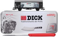 Märklin 48121 H0 - Gesloten Goederenwagen ‘Dick’ met Mesje Museumwagen 2021 DB