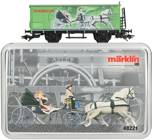 Märklin 48221 H0 - Gesloten Goederenwagen IMA / Märklin Dagen Göppingen 2023