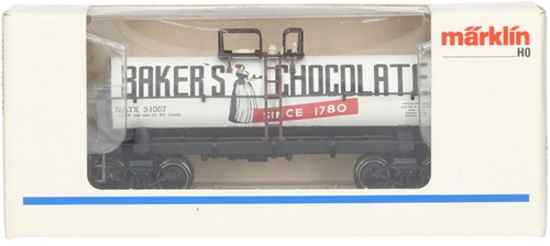 Märklin 4864 H0 - Ketelwagen 'Bakers Chocolate' GATX-2