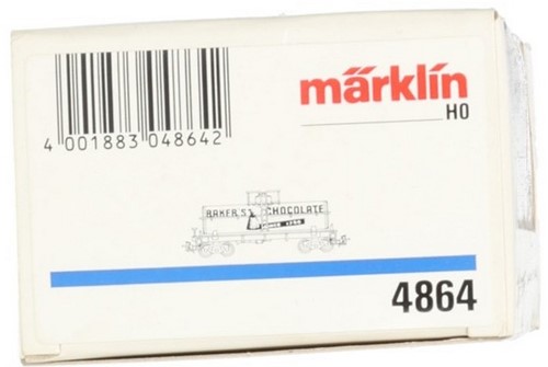 Märklin 4864 H0 - Ketelwagen 'Bakers Chocolate' GATX-3
