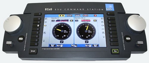 ESU 50220  - ECoS 2.5 Command Station 6A, 7" TFT display, Capacitive Touch,MM/DCC/SX/M4, powersupply 90-240V EU, output 15-21V 150W