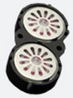 ESU 50327  - Zwei Lautsprecher 16mm, oval, 8 Ohm, 1~2W, mit gemeinsamer Schallkapsel (37)