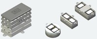 ESU 50340  - Lautsprecherset, Dual 11x15mm, Modulares Schallkapselset für 28, 20x40, 16x35 (38)