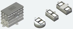 ESU 50340  - Lautsprecherset, Dual 11x15mm, Modulares Schallkapselset für 28, 20x40, 16x35 (38)