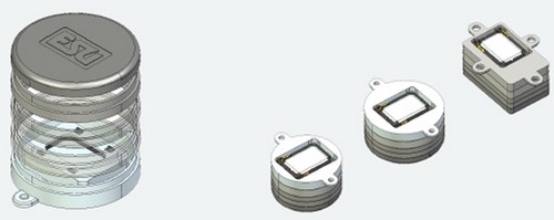 ESU 50341  - Lautsprecherset, Single 11x15mm, Modulares Schallkapselset für 20mm, 23mm, 16x25 (32)