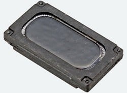 ESU 50342  - Lautsprecher 9mm x 16mm x 3.0mm, rechteckig, 8 Ohm, mit Schallkapsel, 0.5W (37)