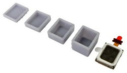 ESU 50352  - Lautsprecher 10mm x 12mm x 3.5mm, rechteckig, 6 Ohm, mit Schallkapselset