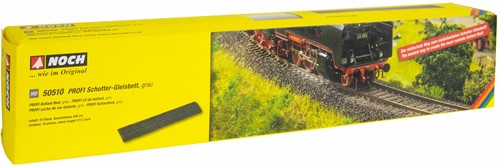 Noch 50510 H0 - Grind Bedding grijs Profi 45cm 10st