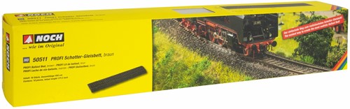 Noch 50511 H0 - Grind Bedding bruin Profi 45cm 10st